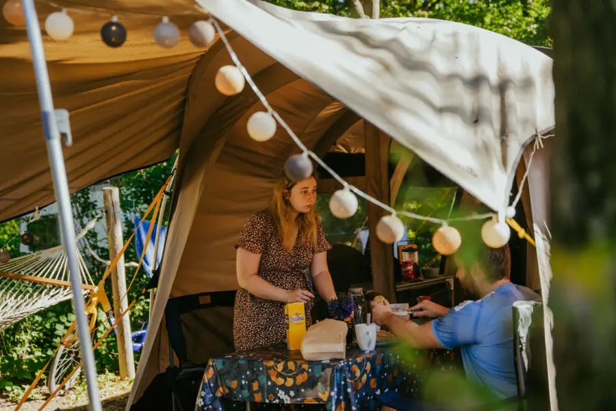 Lampjes campinggeversduin