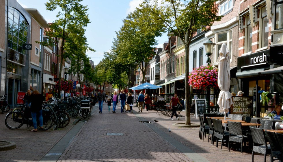 alkmaar holland einkaufstraße